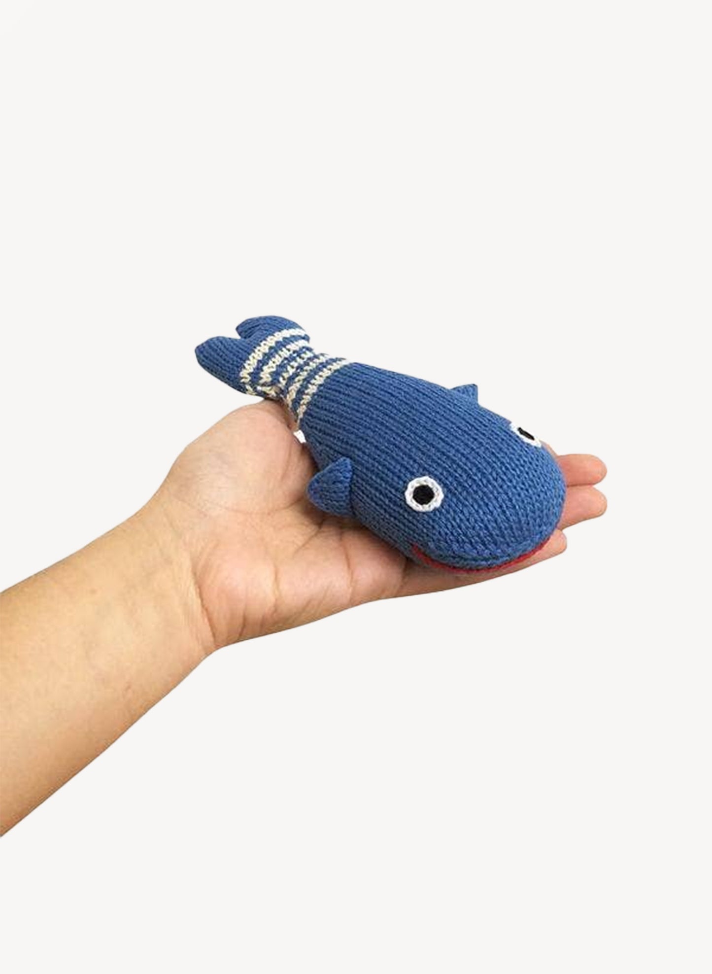 Baby Rattle Toy - Whale Rattle (Handmade)
