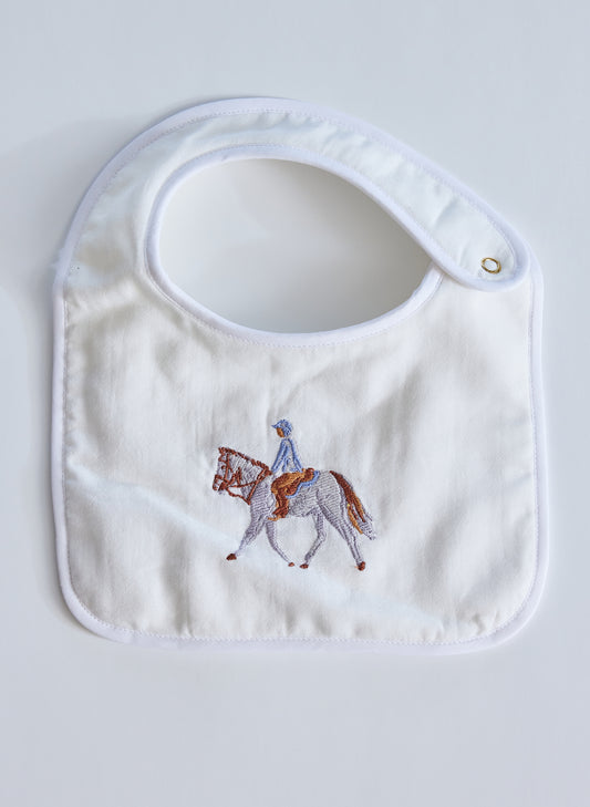 Embroidered Equestrian Bib