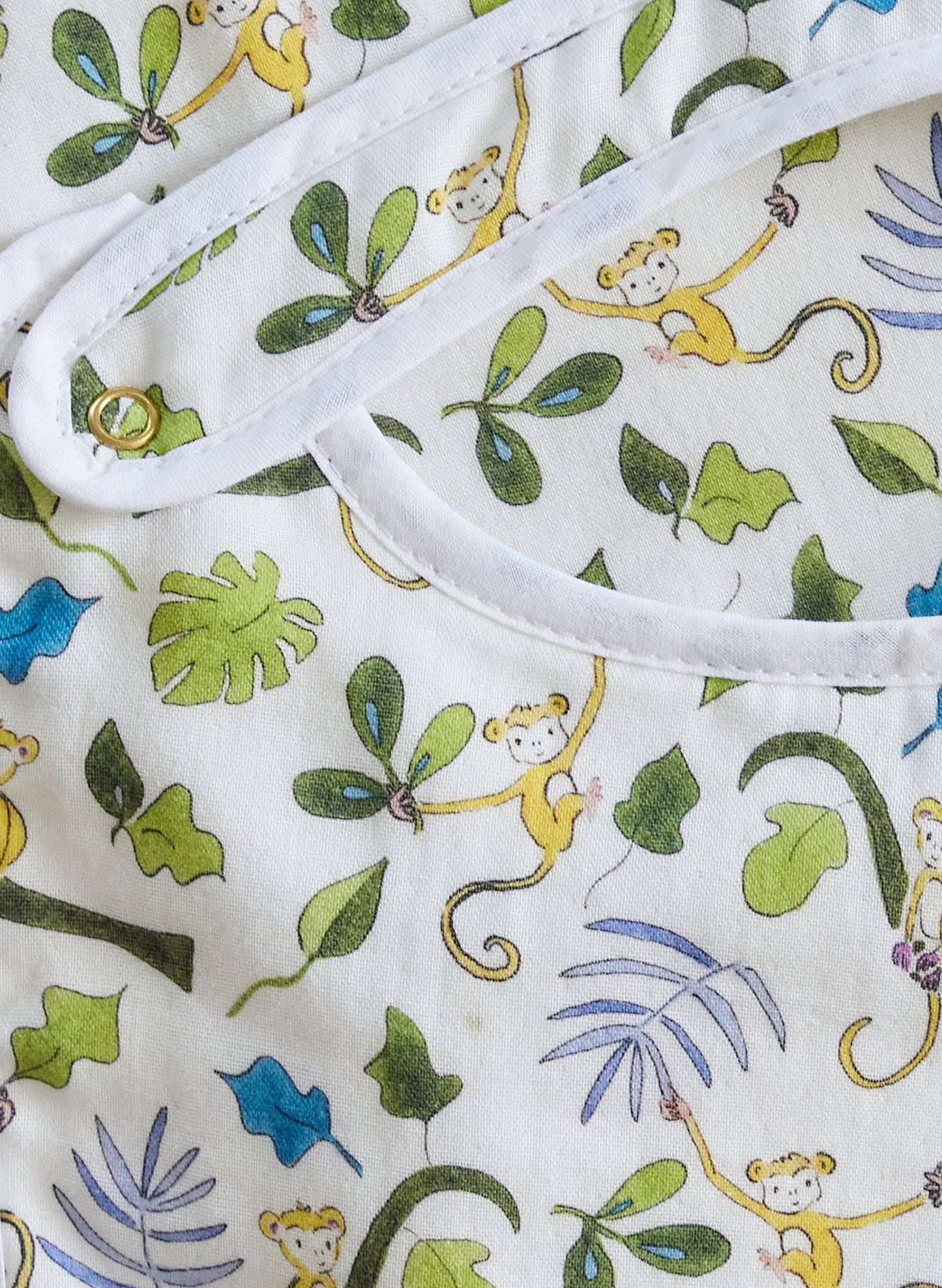 Baby Essentials Bib & Burp Set-Happy Monkey
