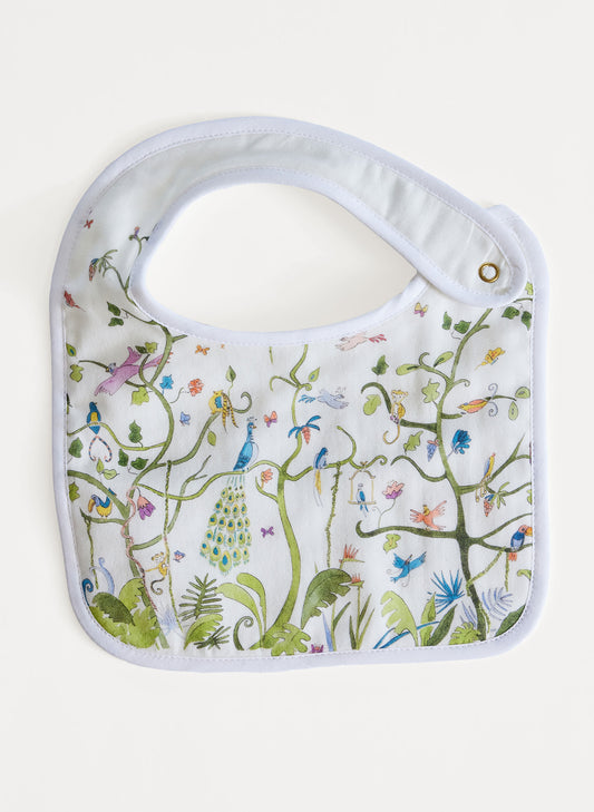 Tropical Chinoiserie Bib