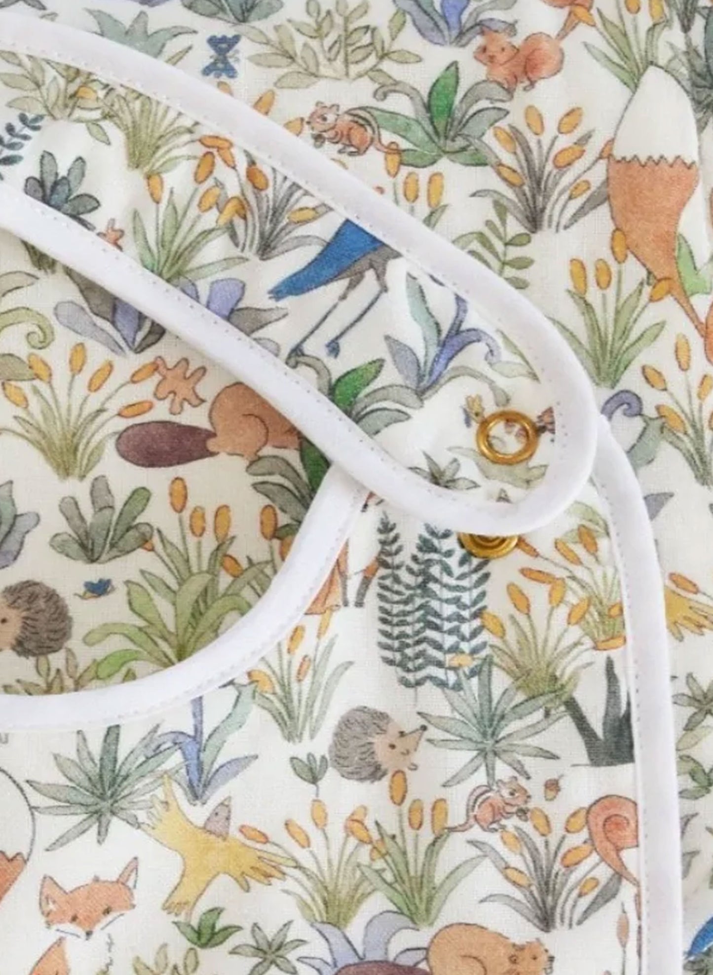 Baby Essentials Bib & Burp Set - Foxy Forest