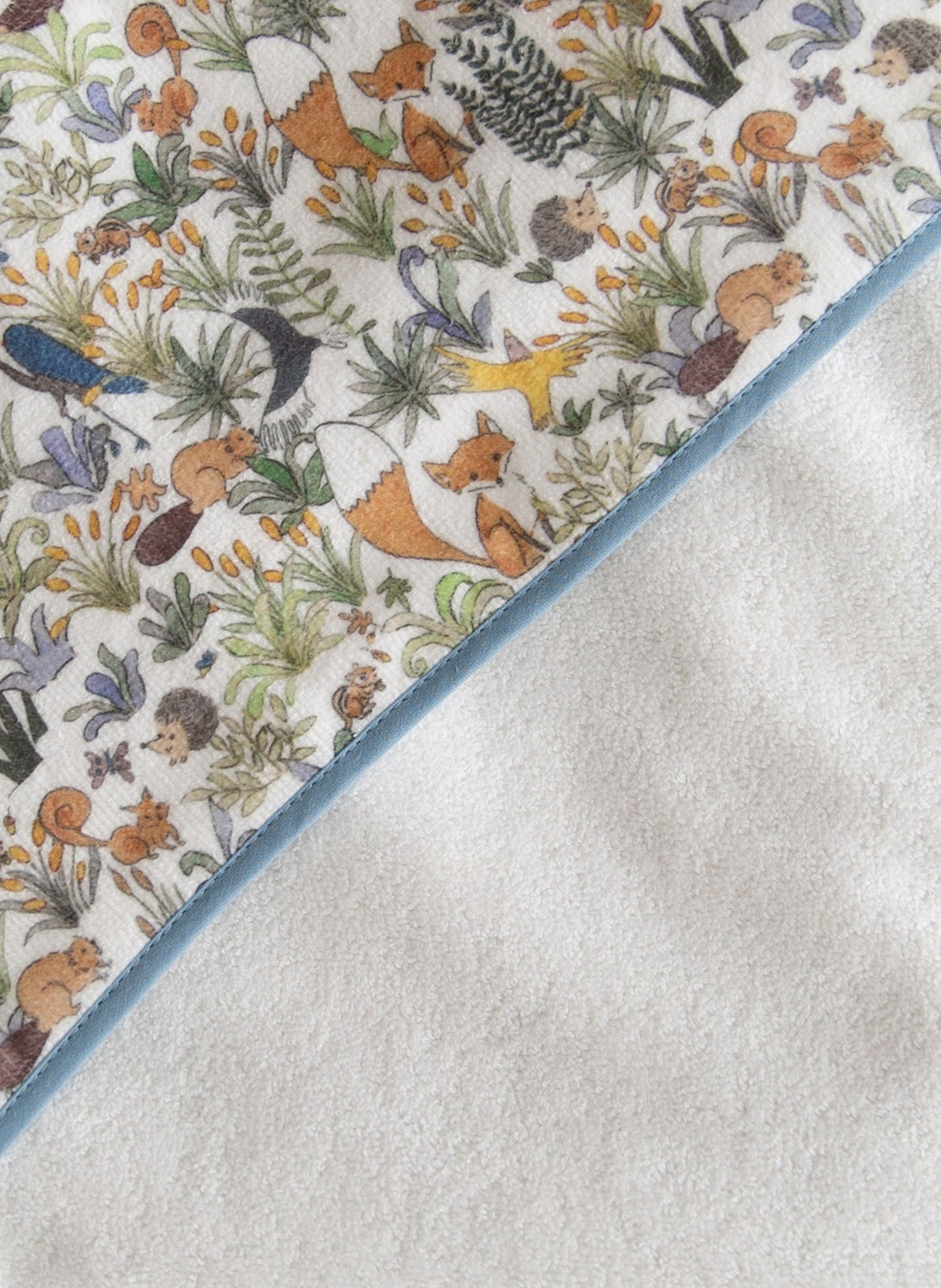 Hooded Bath Towel-Foxy Forest