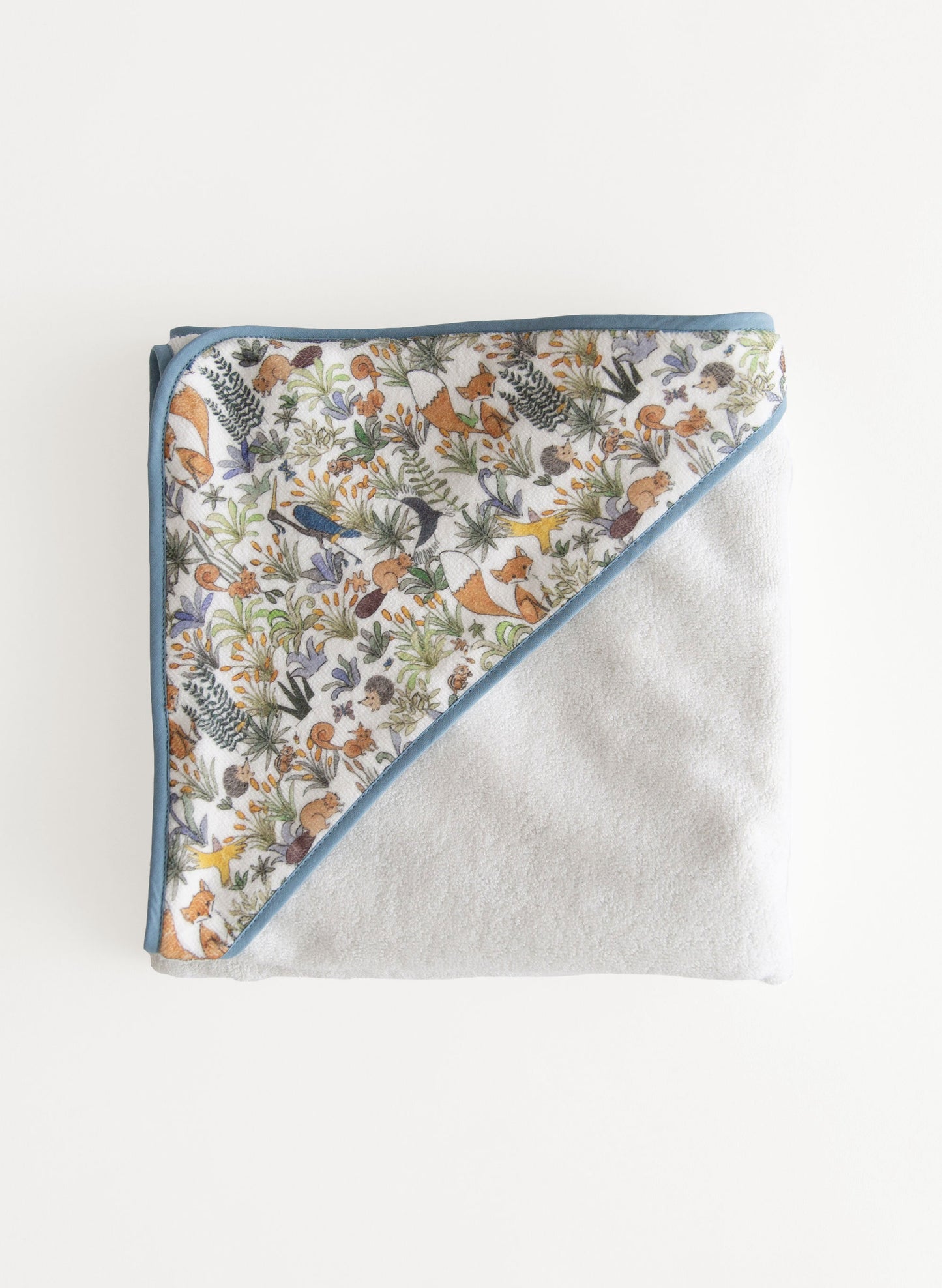 Hooded Bath Towel-Foxy Forest