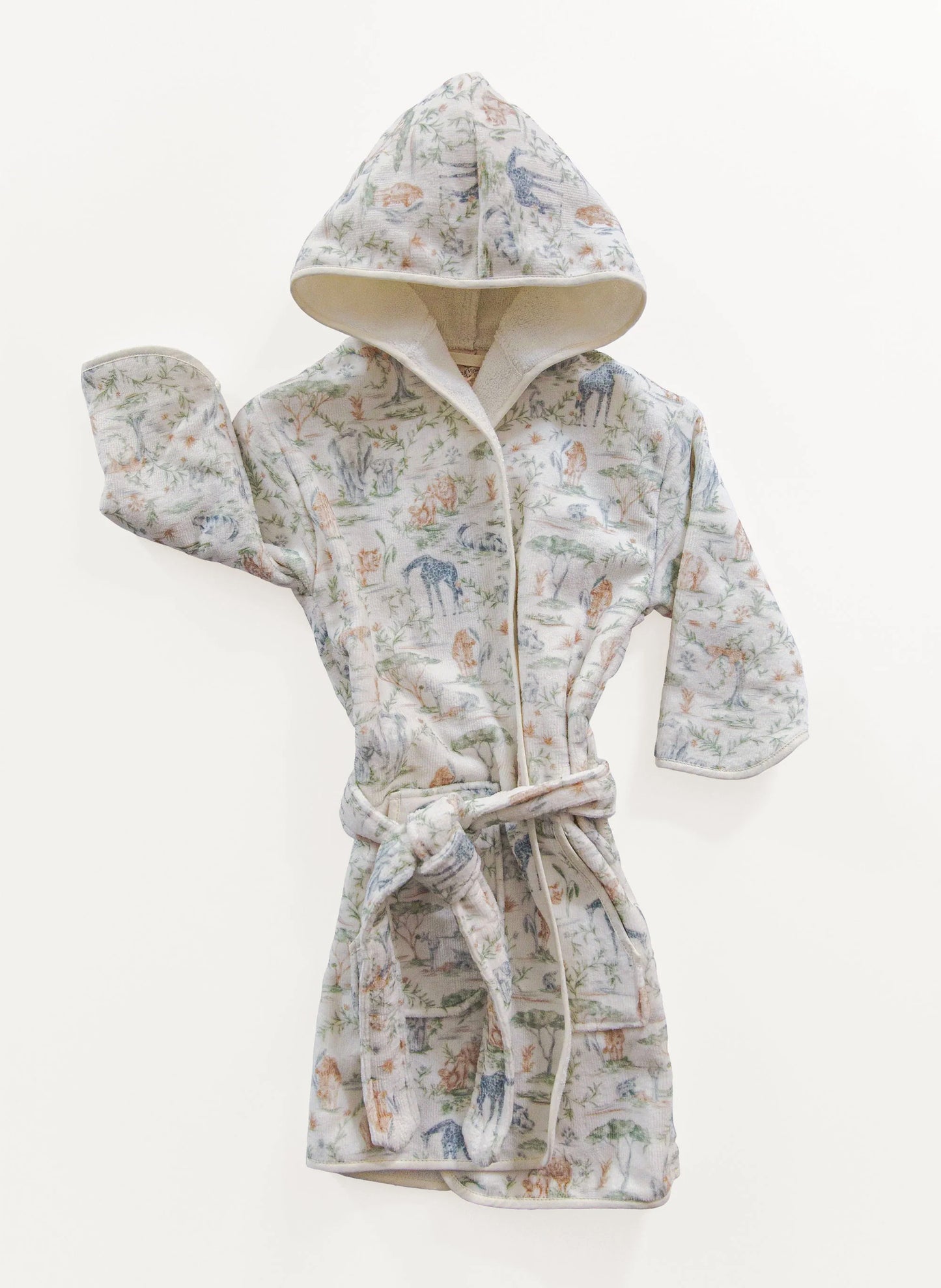 Organic Children’s Bathrobe - Sweet Savanna