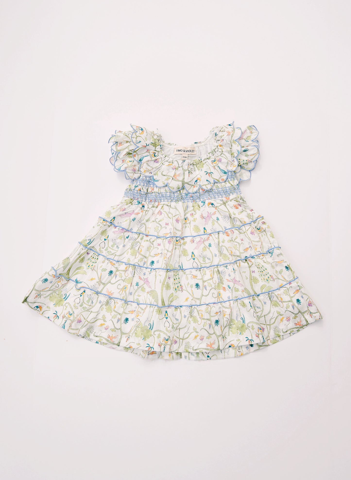 The Mimi Dress - Tropical Garden
