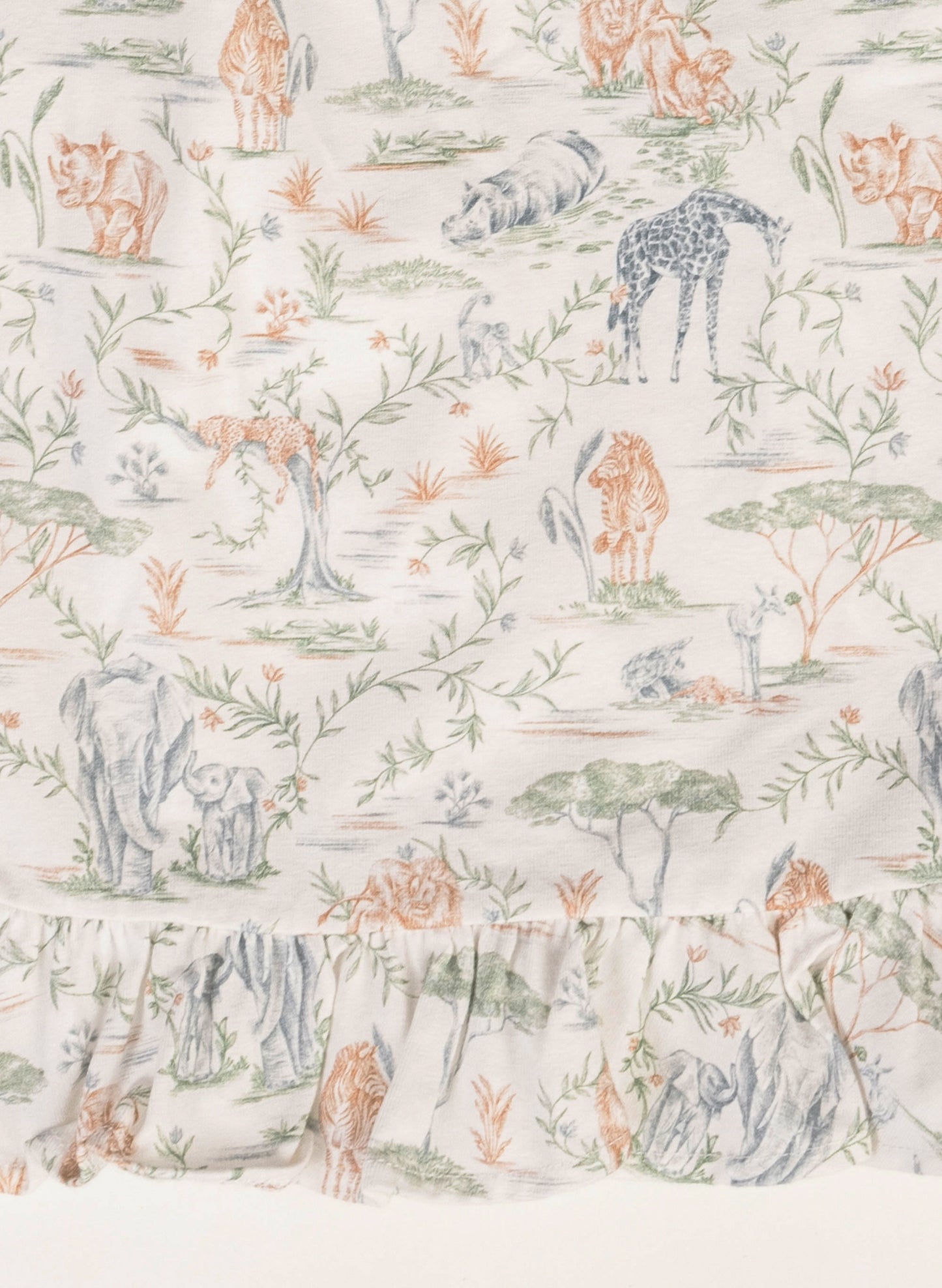 The Sunday Morning Loungewear Dress - Sweet Safari