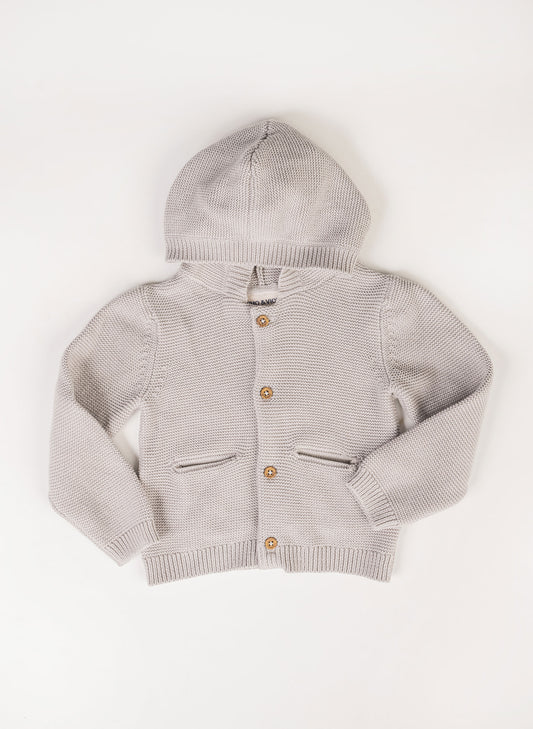 The William Hooded Knit Cardigan