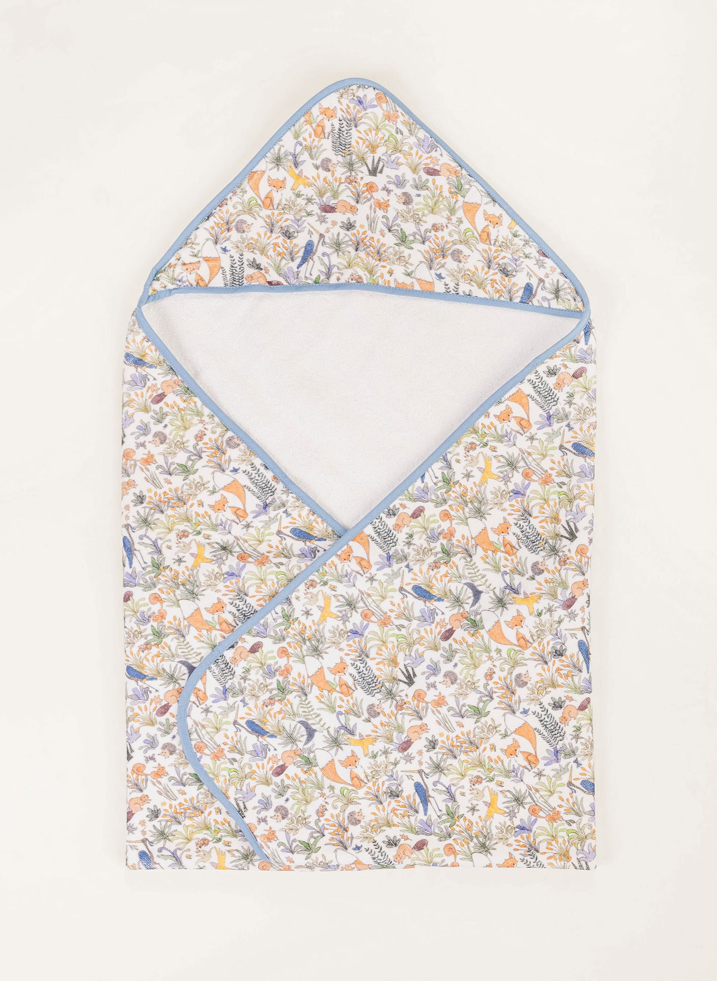 Hooded Bath Towel-Foxy Forest