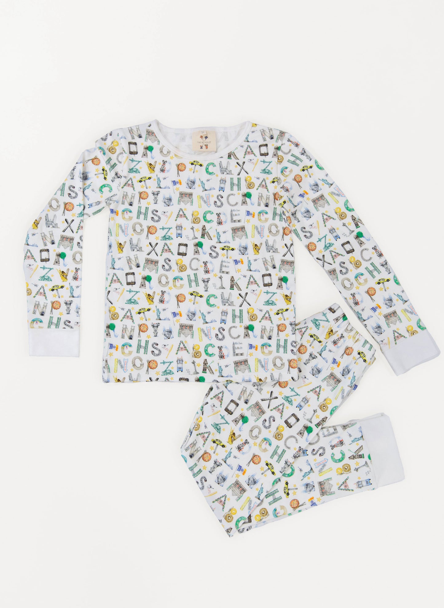 The Two Piece Pajamas - NYC Alphabet Soup