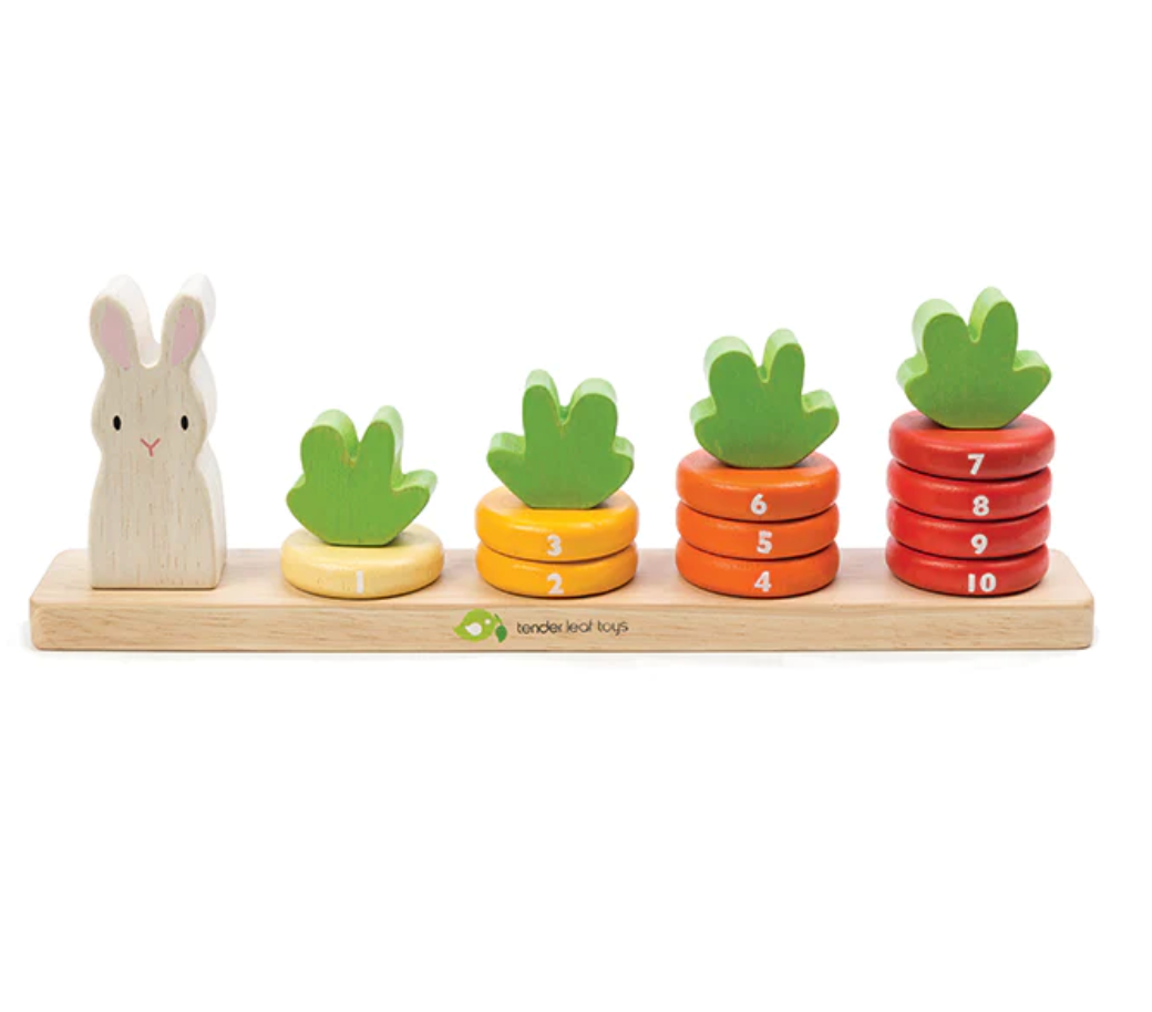 Tender Leaf Counting Carrots