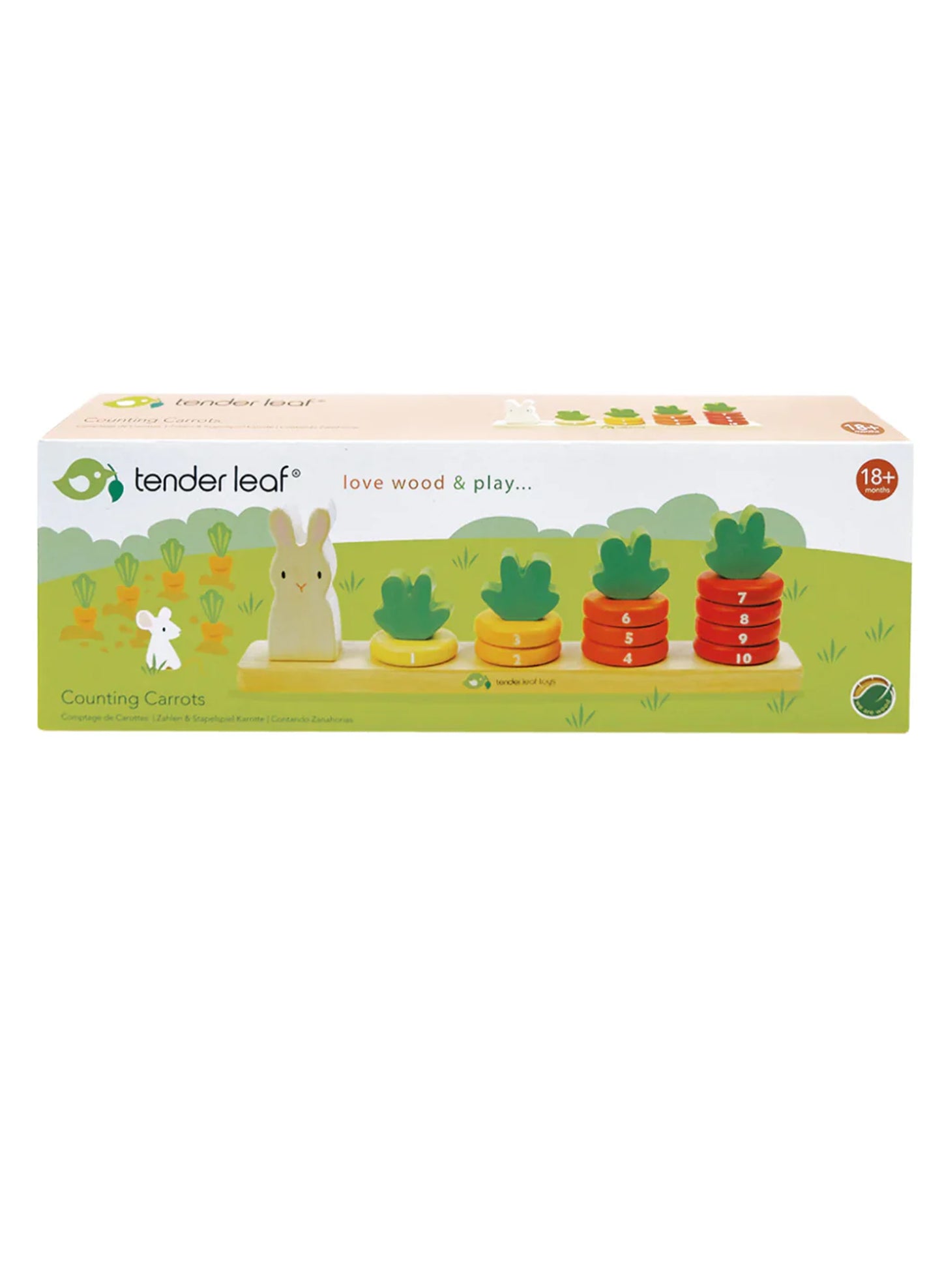 Tender Leaf Counting Carrots