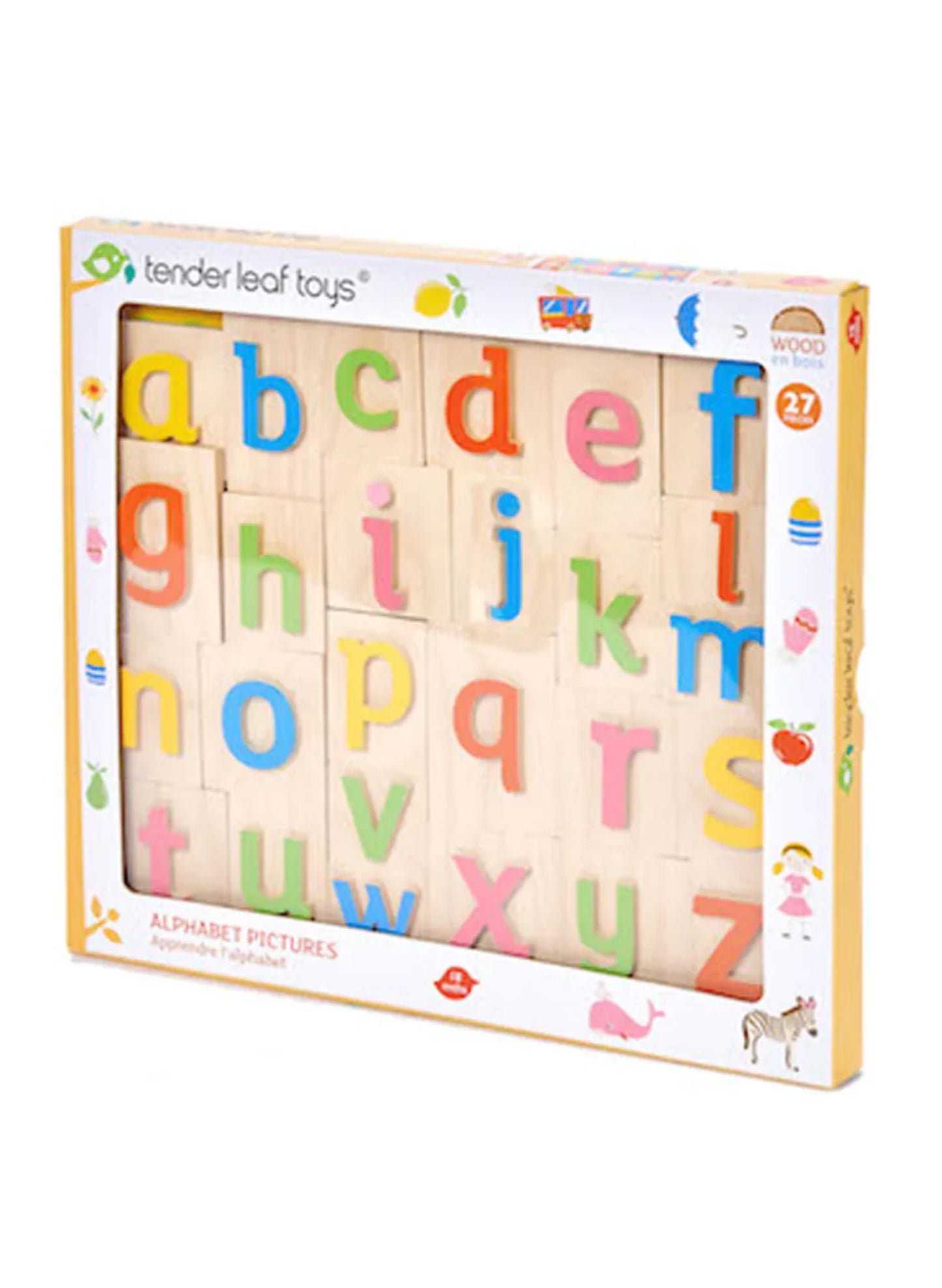 Tender Leaf Alphabet Pictures