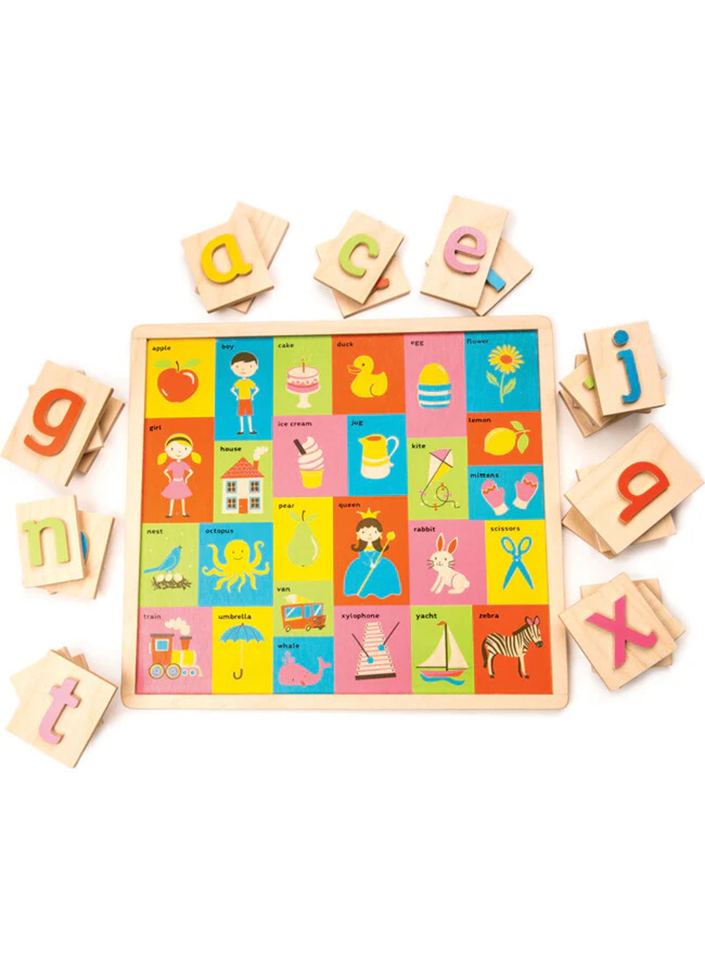 Tender Leaf Alphabet Pictures