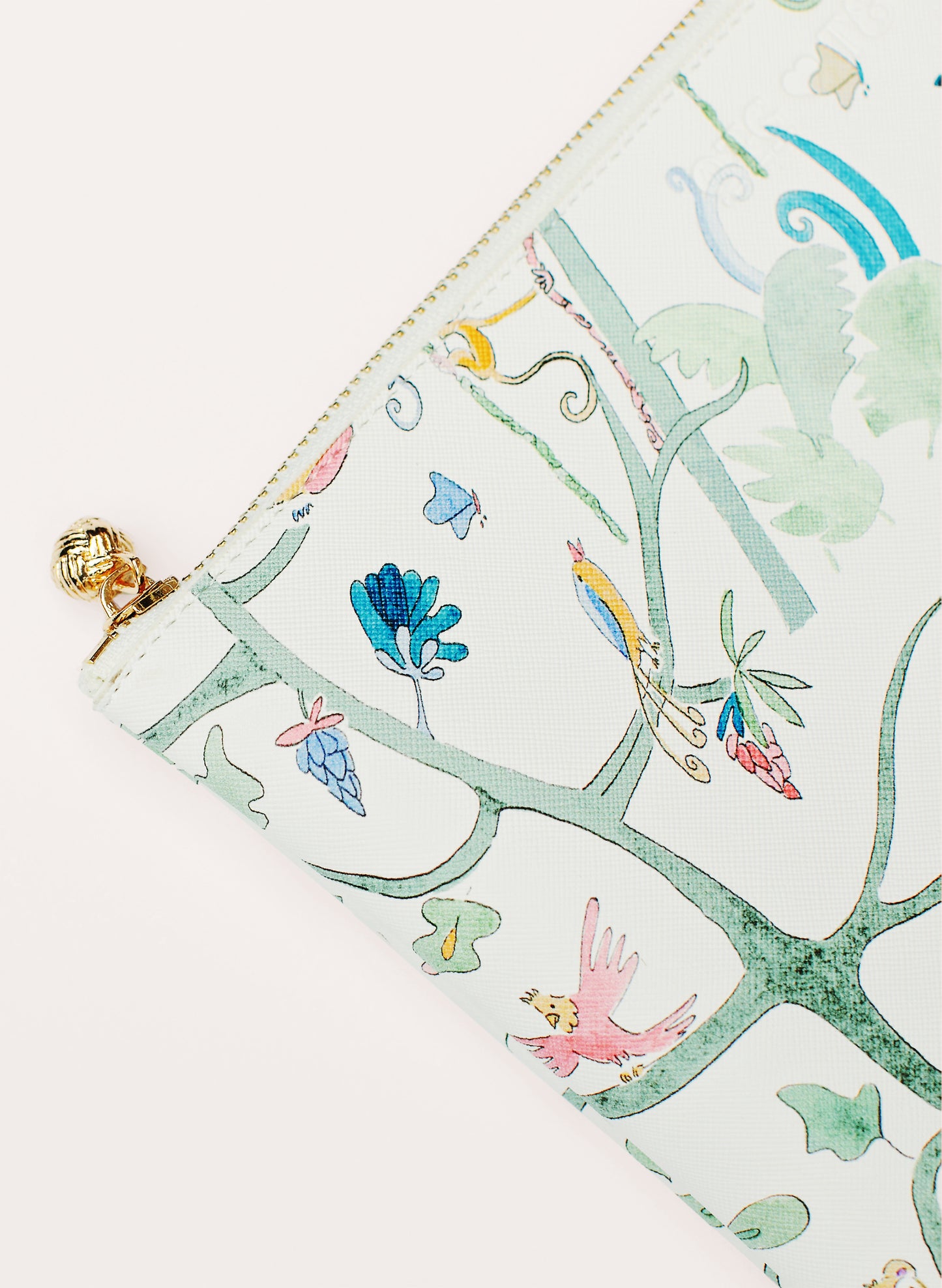 Tropical Chinoiserie Clutch Bag