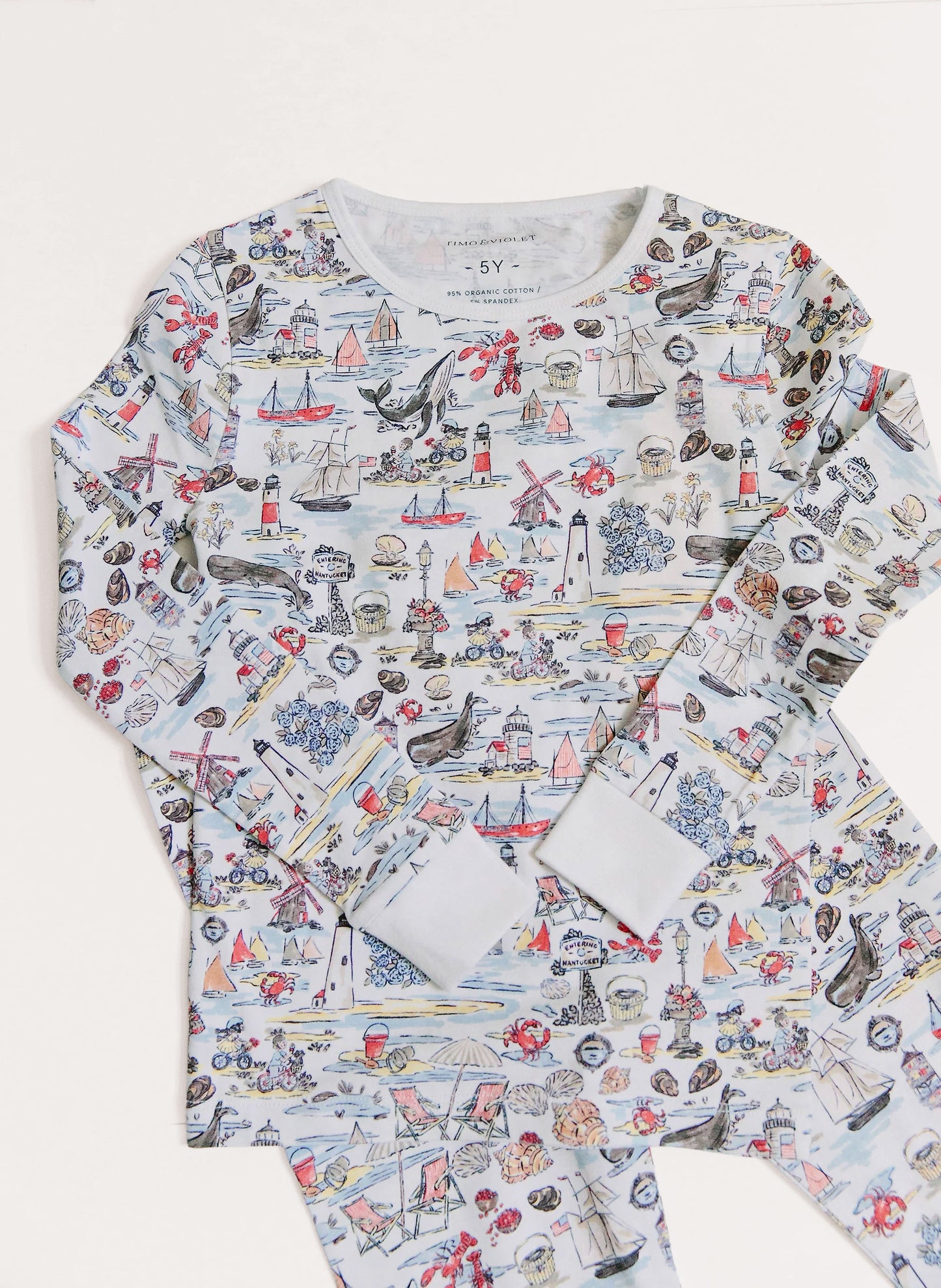 Children's Two Piece Organic Pajamas - Voyager's Lens