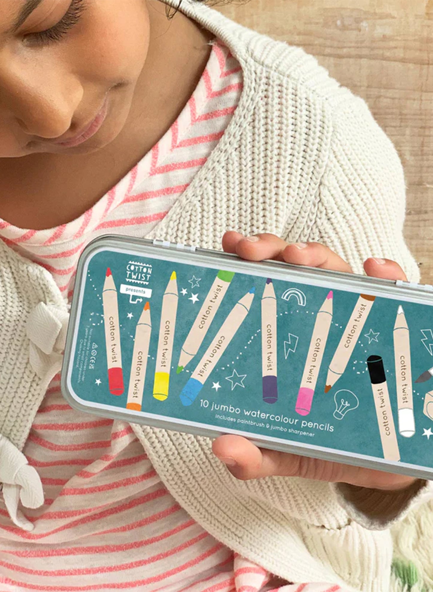Jumbo Watercolor Pencils Set