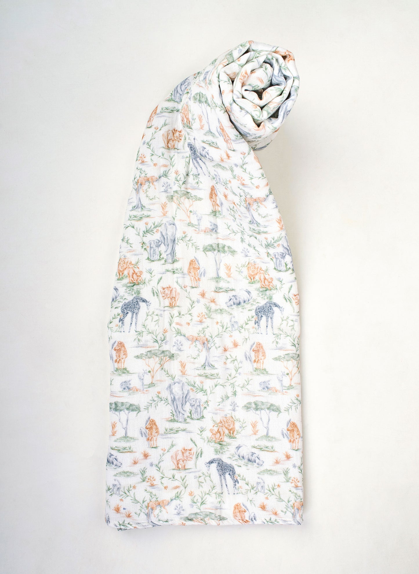 Tummytime Bib & Shawl Blanket Set - Sweet Savanna