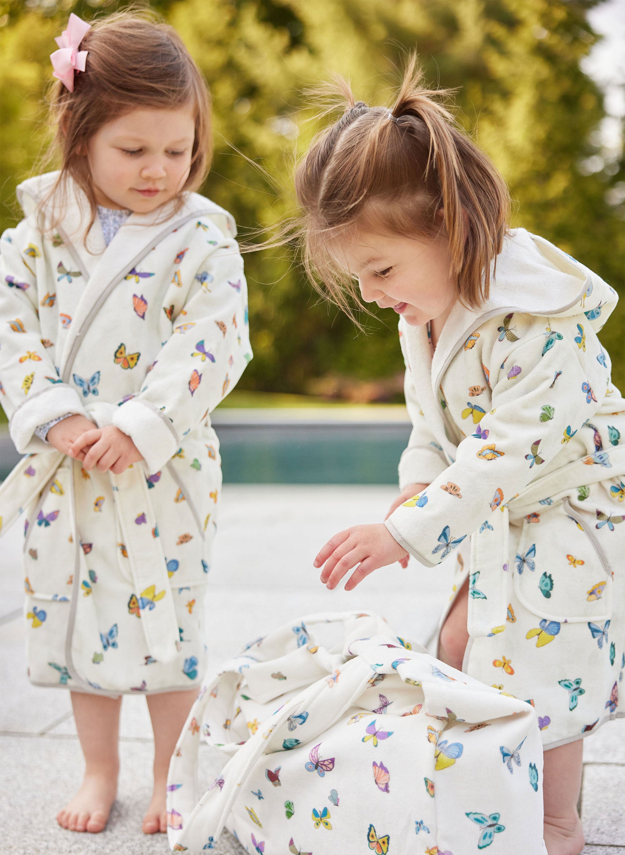 Greenwich Bathrobe - Madame Butterfly
