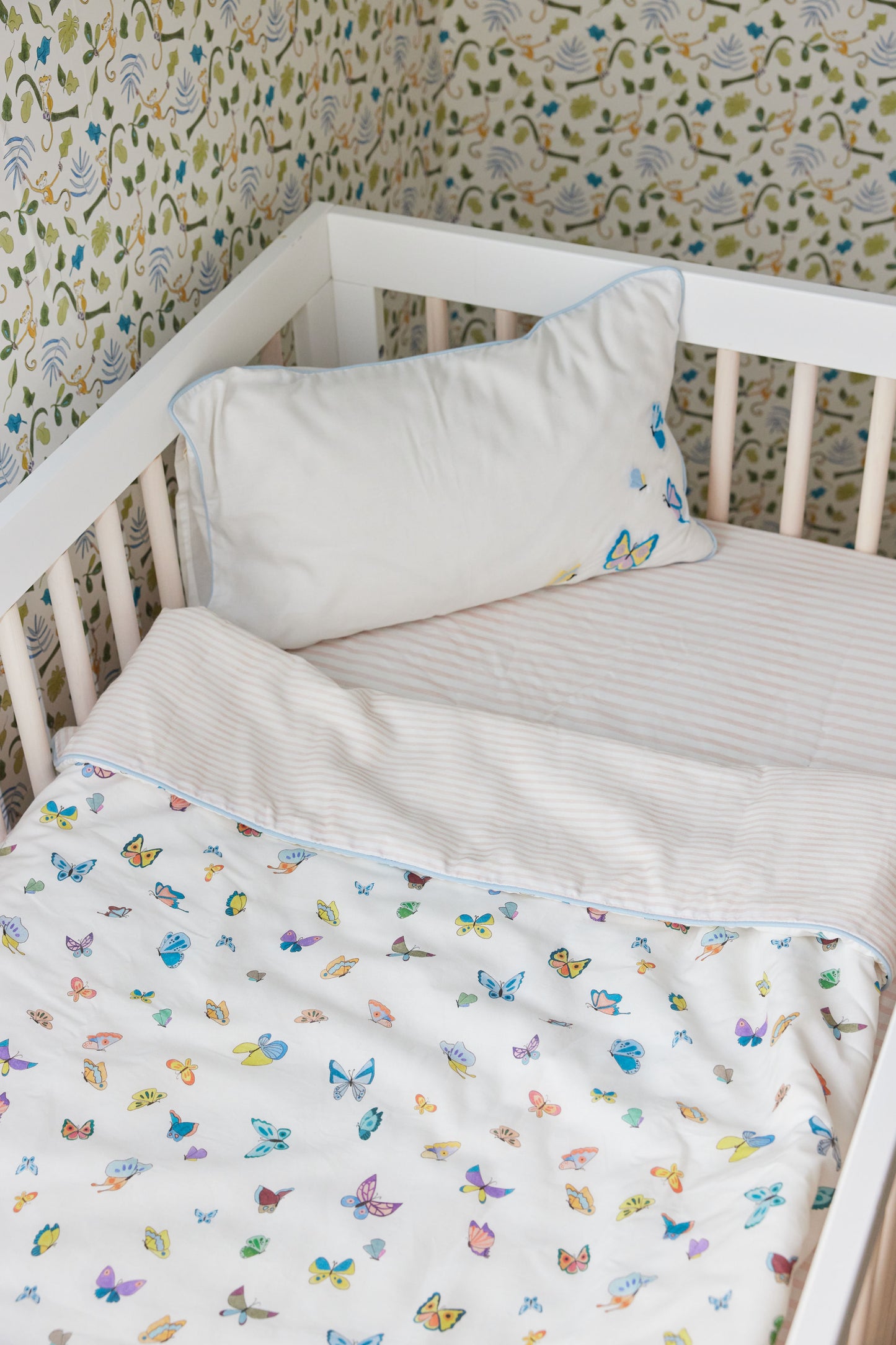 Madame Butterfly Crib Quilt
