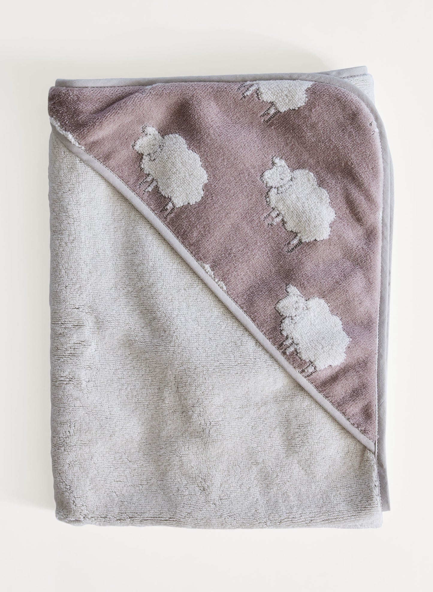 Sweet Sheep Jacquard Bath Set
