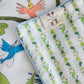 Tropical Chinoiserie Crib Quilt