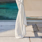 Sand Piped Hooded Bath Towel & Washcloth Set