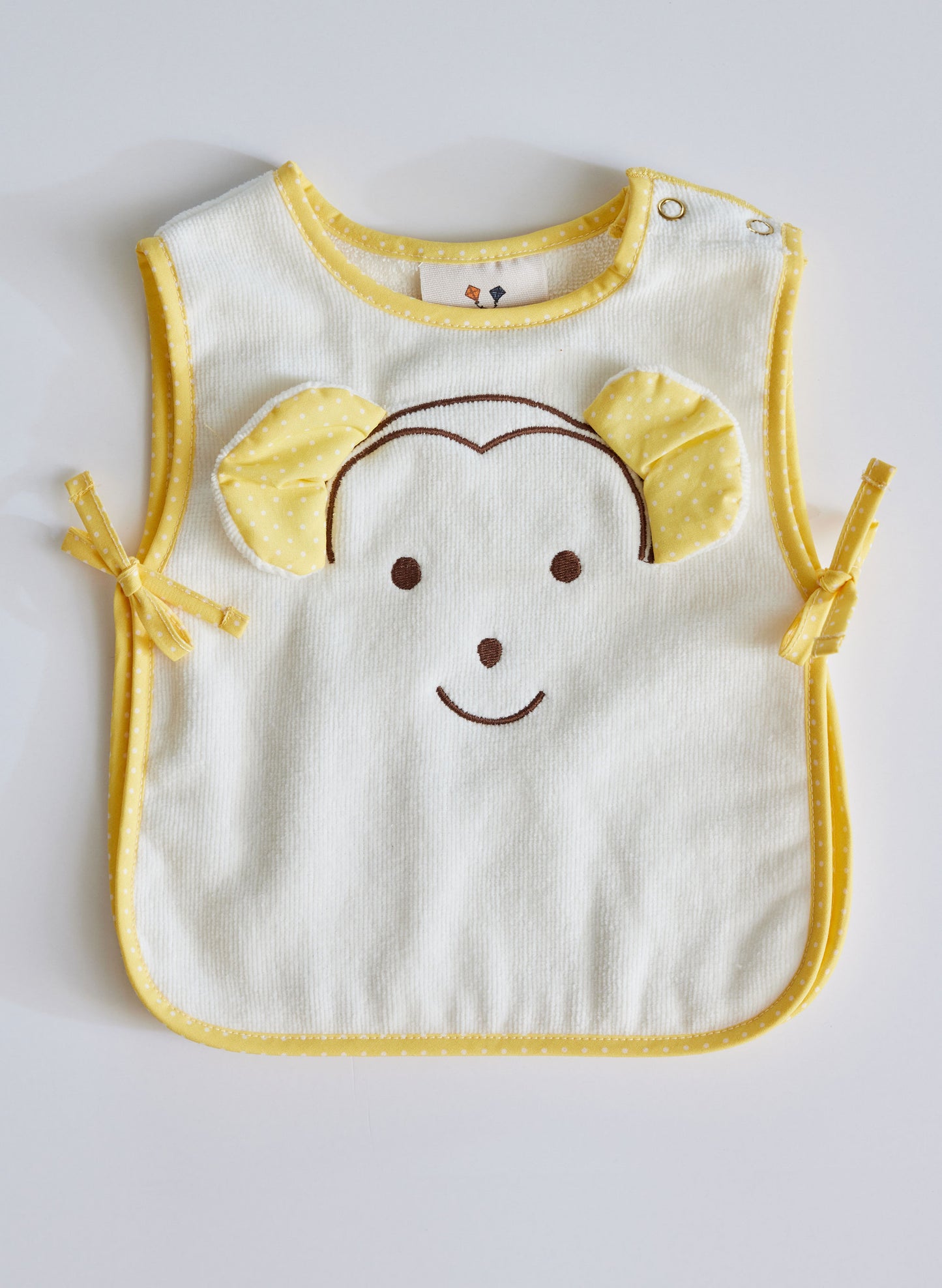 Playful Monkey Apron Bib