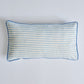 Blue & White Striped Toddler Pillow with Insert