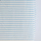 Blue & White Striped Crib Sheet
