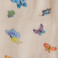 Blush Peach Madame Butterfly Burp Cloth