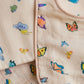 Oh Baby! Shawl Blanket, Bib & Burp Set-Blush Peach Madame Butterfly