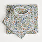 Oh Baby! Shawl Blanket, Bib & Burp Set-Foxy Forest