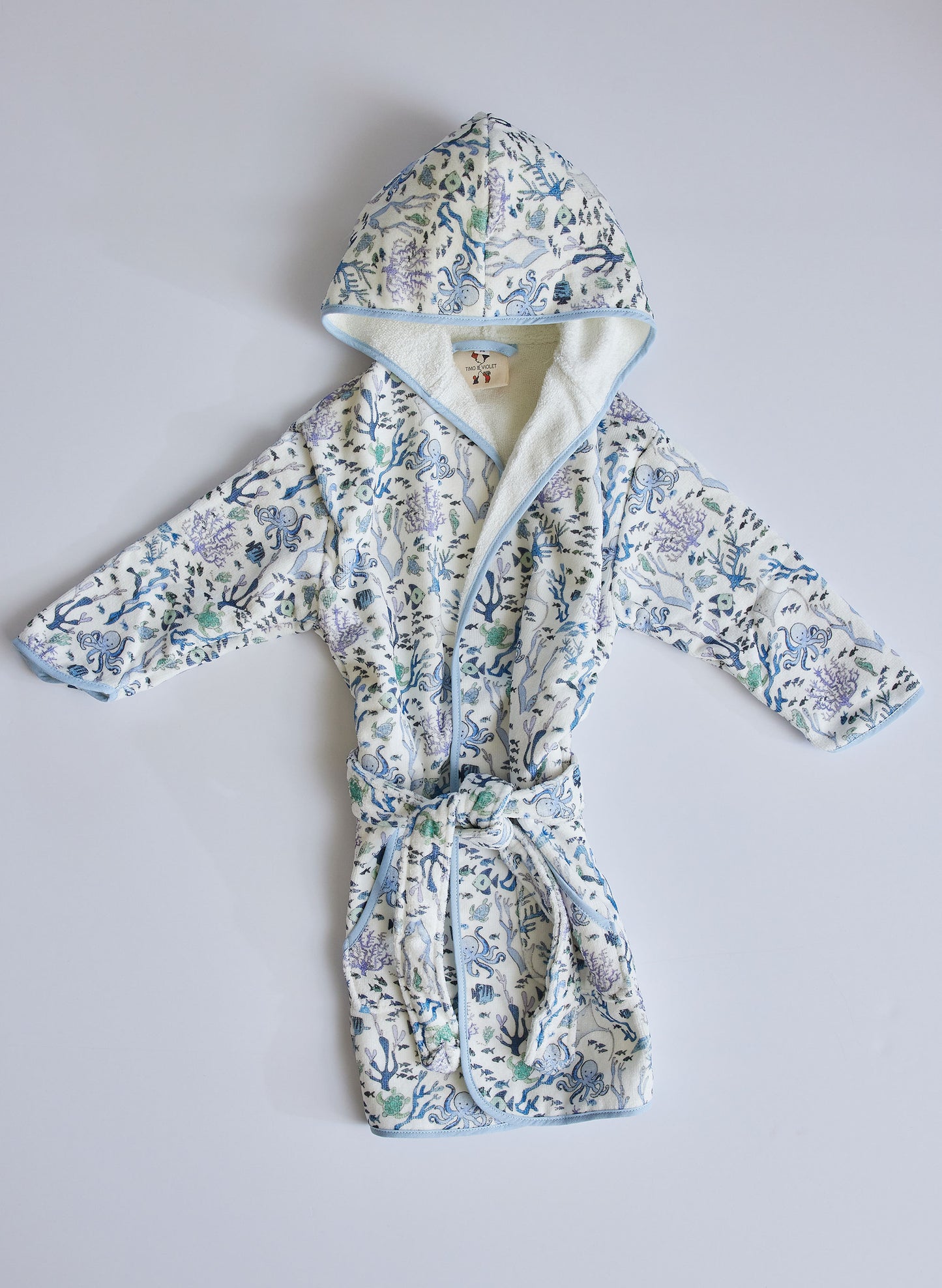 Coral Reef Bathrobe