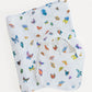 Tummytime Bib & Shawl Blanket Set-Madame Butterfly
