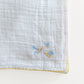 Bumblebee Embroidered Shawl Blanket