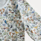 The Two Piece Pajamas-Foxy Forest