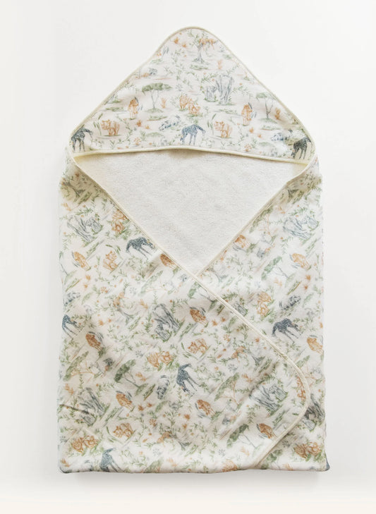 Sweet Safari Hooded Bath Towel