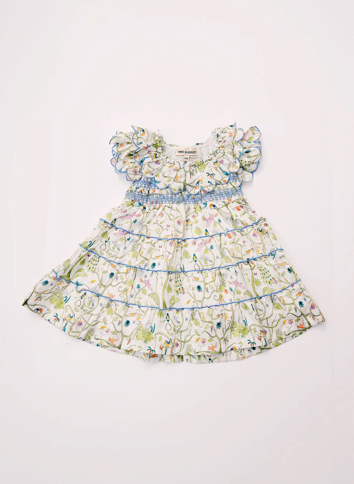 The Mimi Dress - Tropical Garden