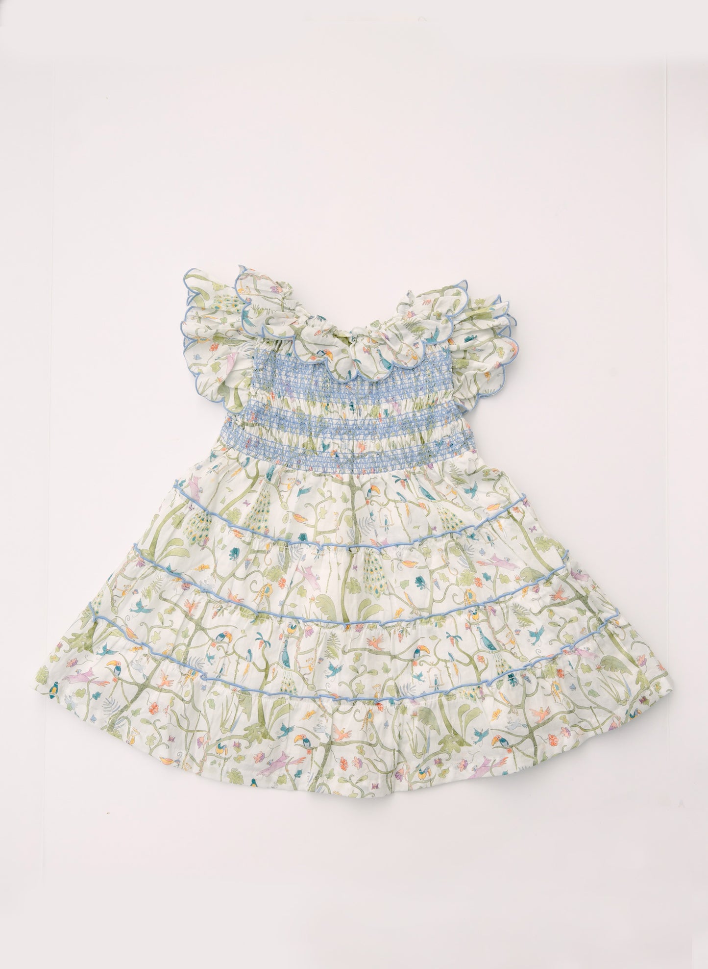 The Mimi Dress - Tropical Garden