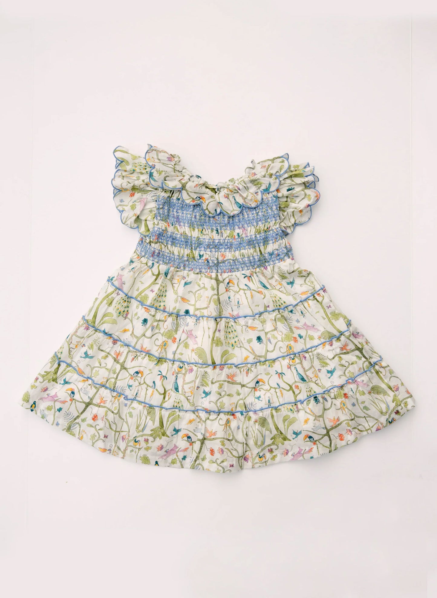 The Mimi Dress - Tropical Garden