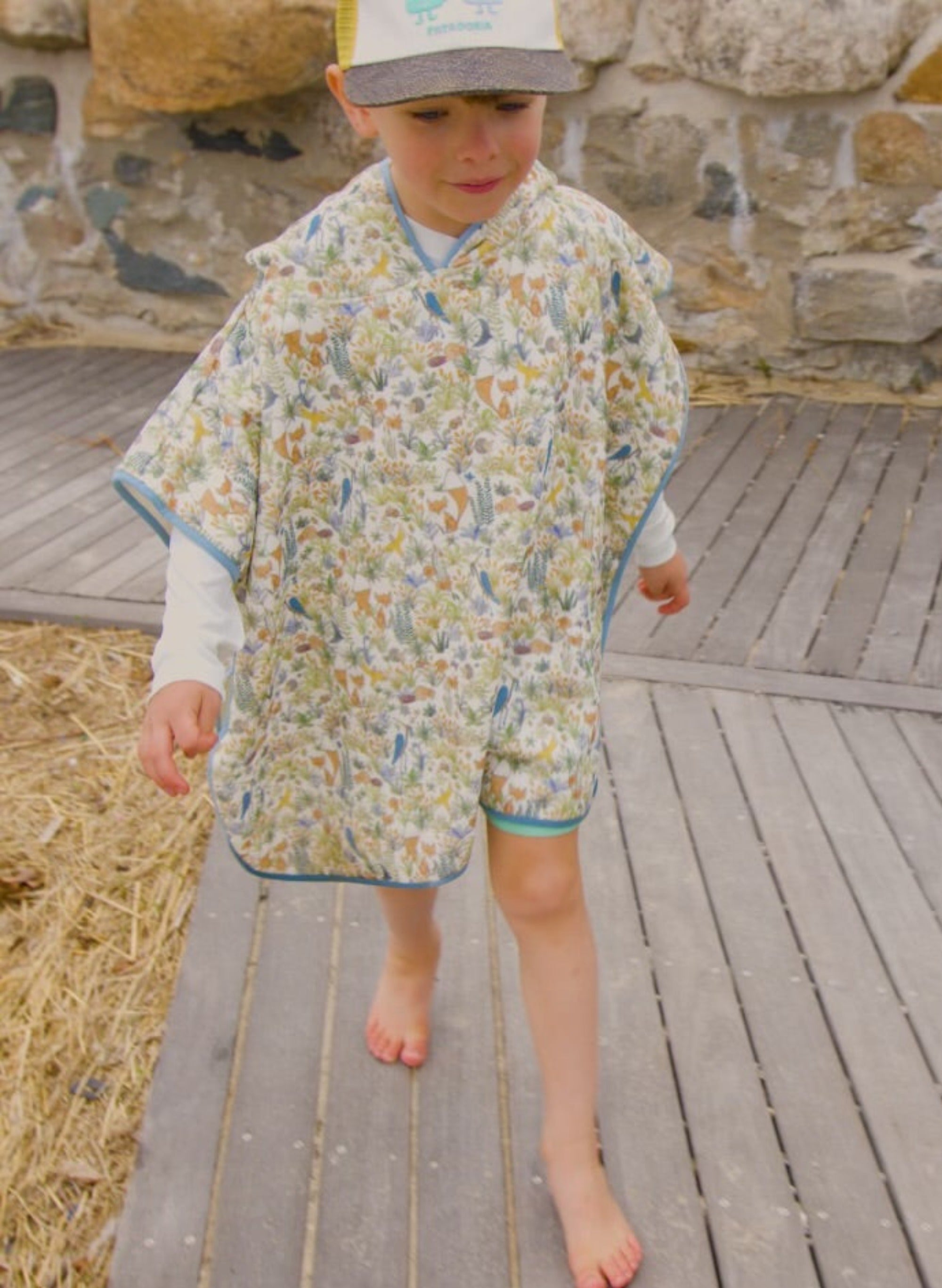 Foxy Forest - Swim Poncho