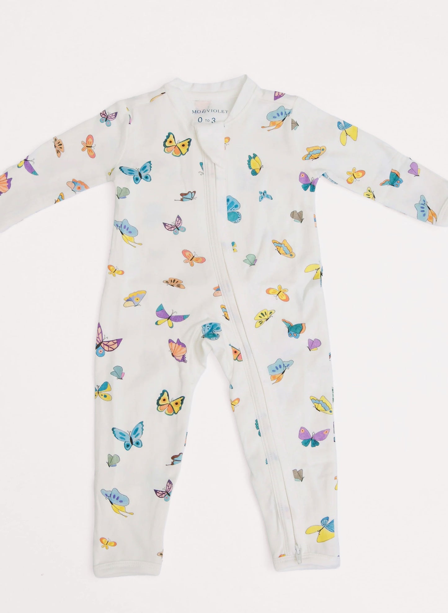 Baby Zippered One-Piece - Madame Butterfly