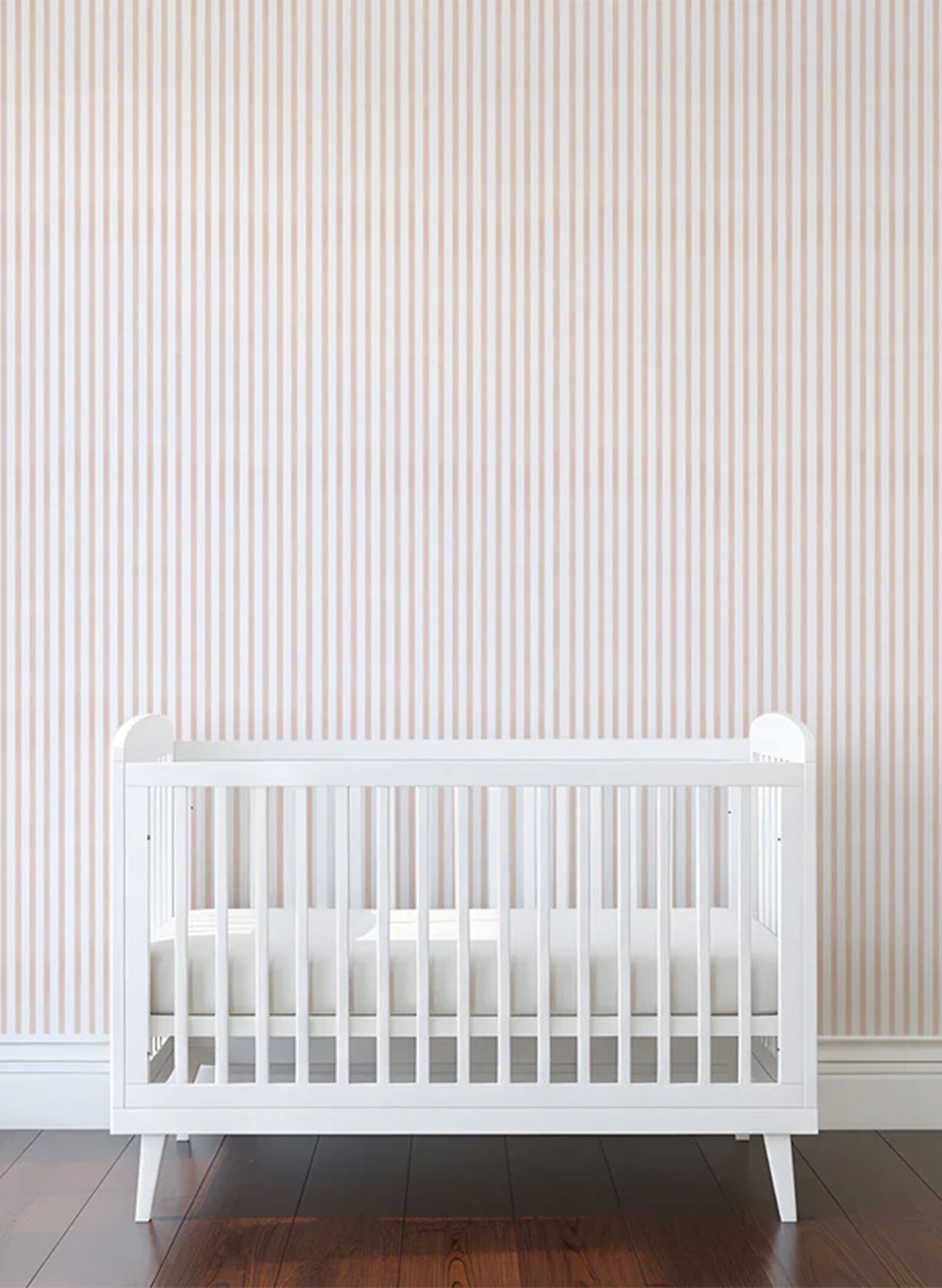 Stripes in Pink + White