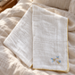 Embroidered Bee Blanket