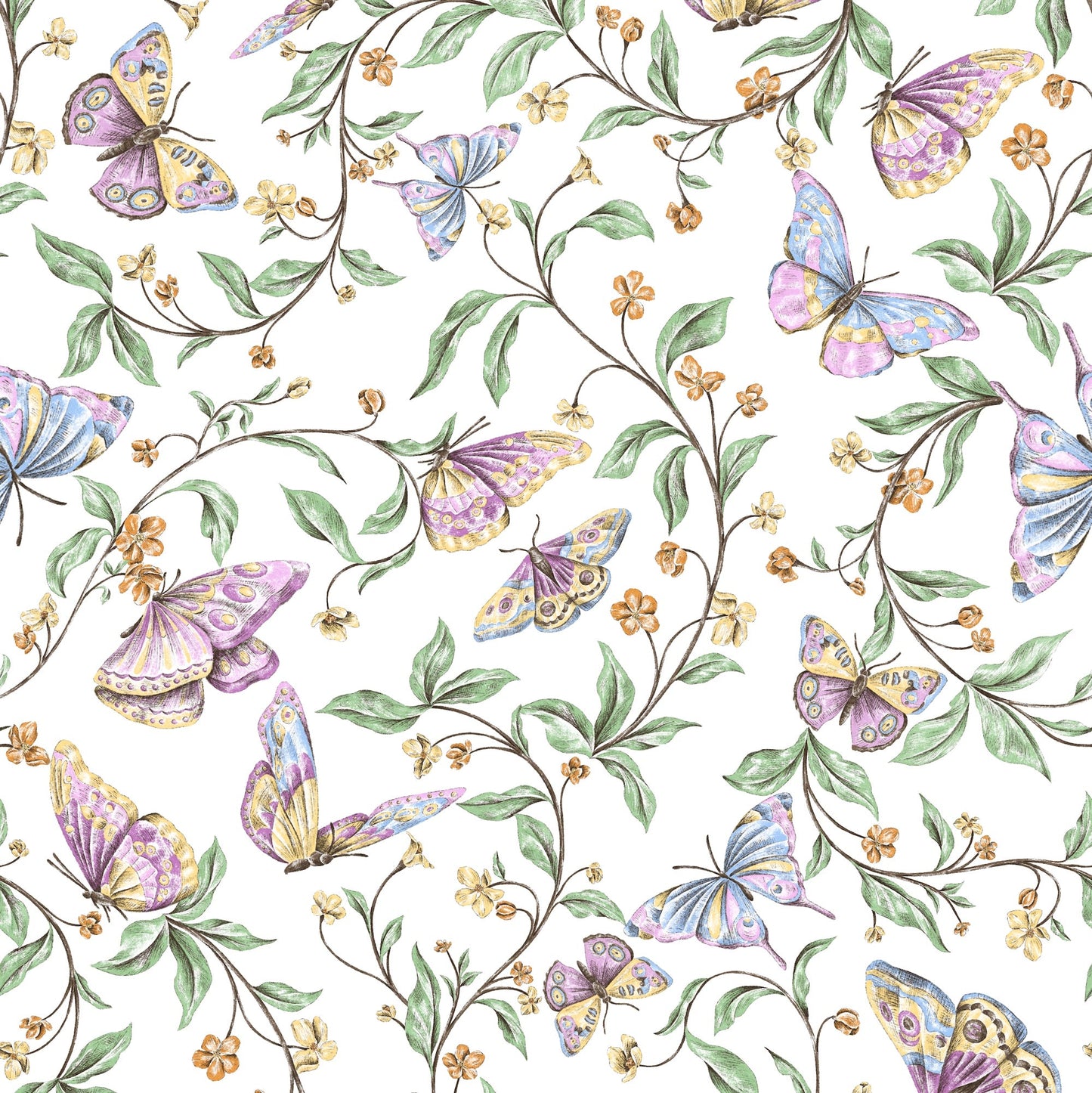 Botanical Whisper Wallpaper