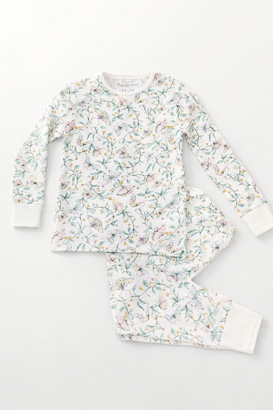 Two Piece Pajamas - Botanical Whisper