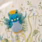 Children's Organic Swim Poncho - Tropical Chinoiserie and Violet the Peacock Gift Set