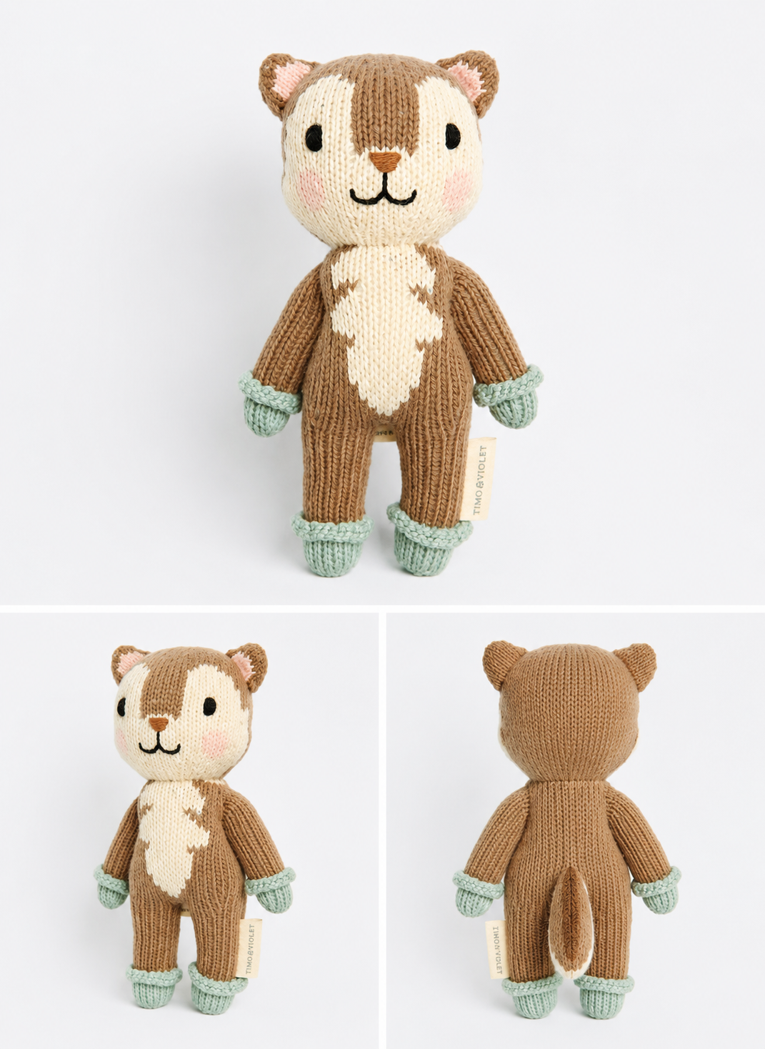 Finley the Fox - Knit Doll
