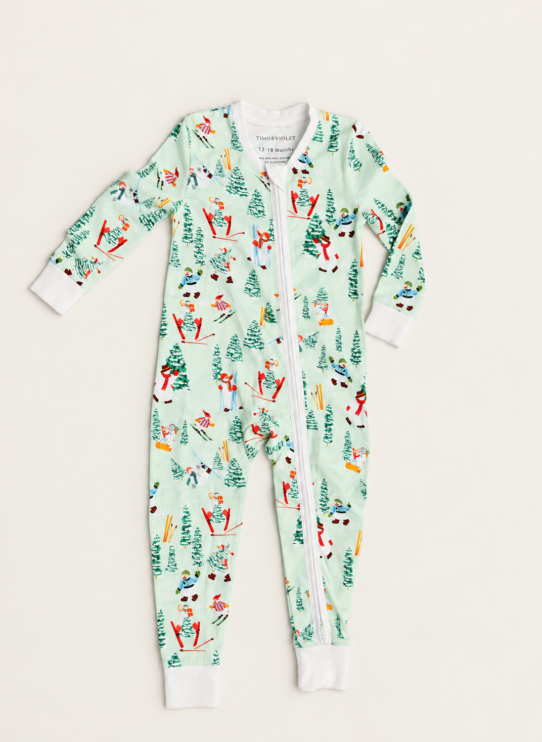 Zippered One-Piece - A Jolly Good Time