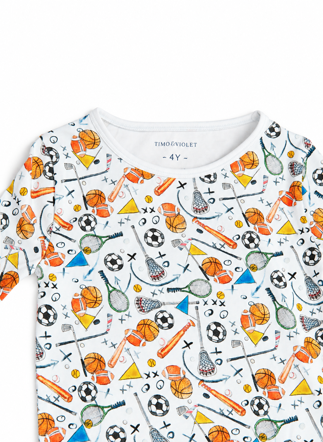 Children's Two Piece Pajamas - Good Sport